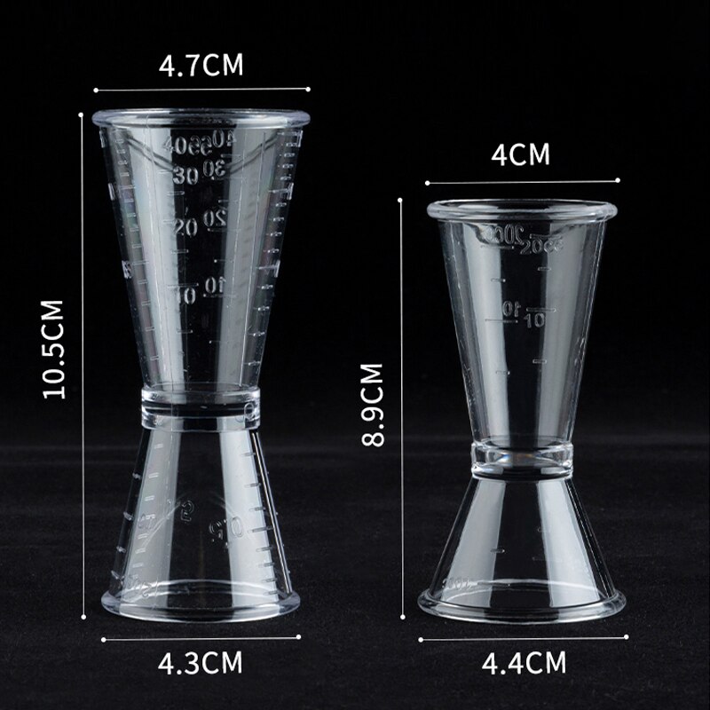 Hars Bar Meter Cup Dubbele Hoofd Meten Cocktail Schaal Maatbeker Bar Accessoires Cocktail Accessoires Kit Barman Gereedschap