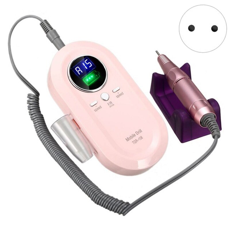 Electric Nail Drill Machine Manicure Machine Nail Master 35000RPM Nail Art File Nail Drill Bits Tools