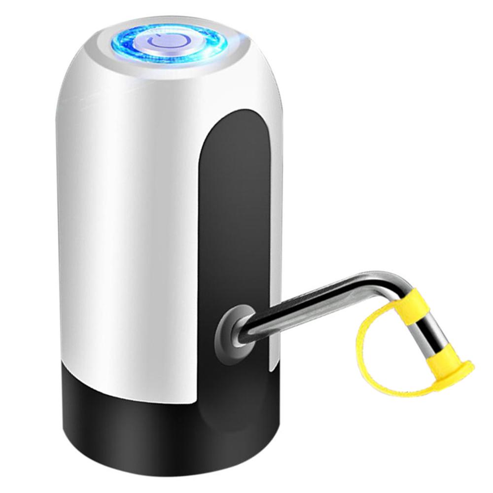 Electric Water Dispenser Gallon Drinking Bottle Wireless Water Pump Switch Smart Water Drinking Appliances: White