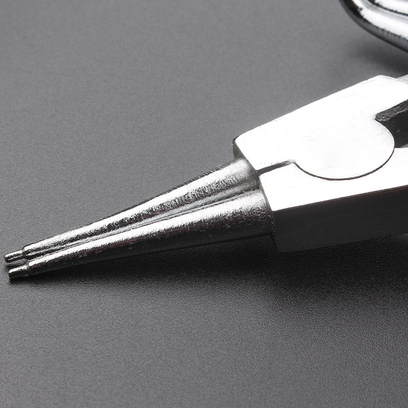 Precisie Borgring Tang, Recht/Hoek Tip Lock Ring Tang 6 Inch, 1.2Mm Boring Diameter, lock Ring Tang Voor Deurklink