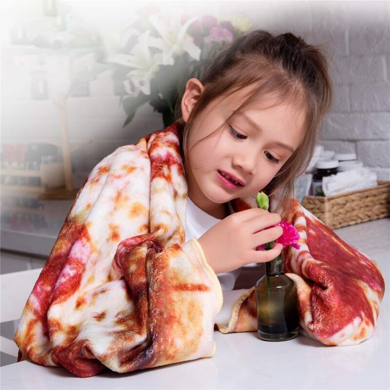 Manta para bebé, manta de Burrito, manta de Tortilla de harina, manta suave de novedad para tu familia, 150cm