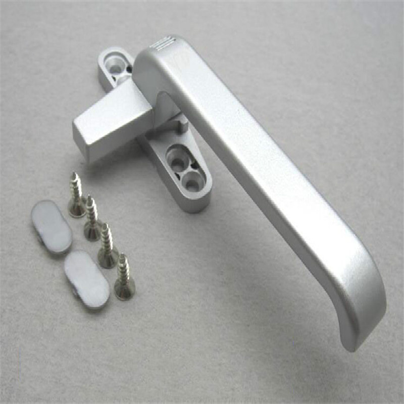 50 aluminum alloy window handle push window accessories old-fashioned flat open door and window handle 7 type handle