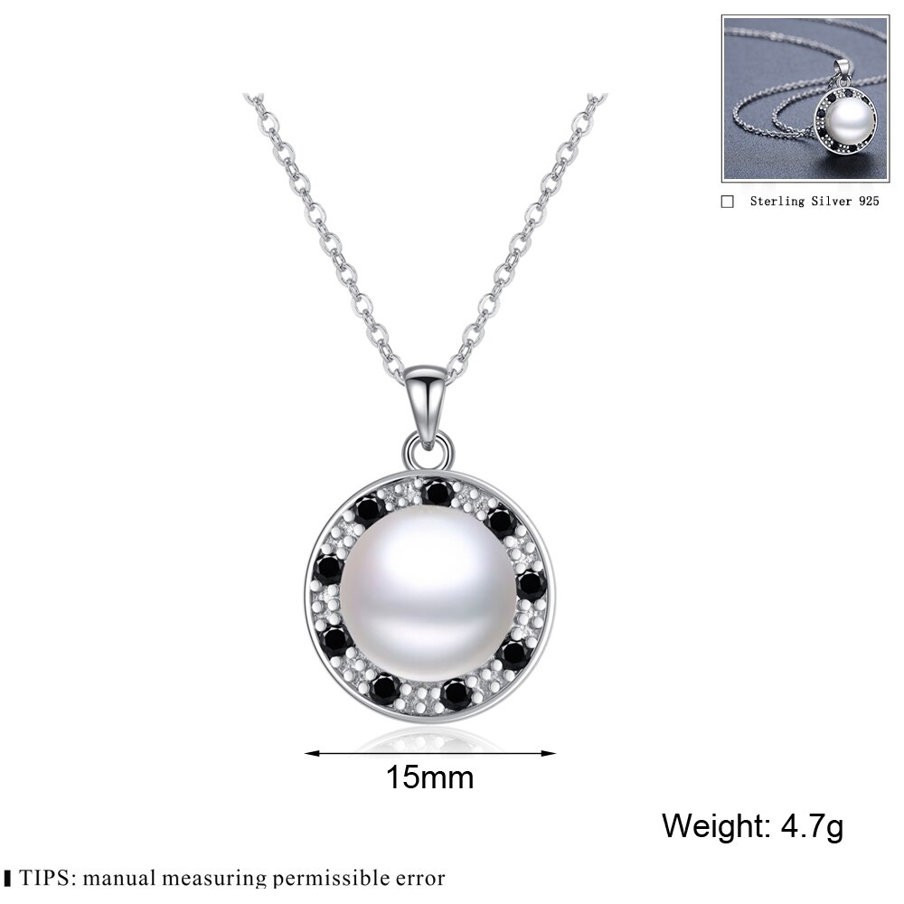 Zwart Awn Zilveren Ketting Zilveren Kleur Slide Ketting Vrouwen Sieraden Klassieke Ronde Kettingen K075