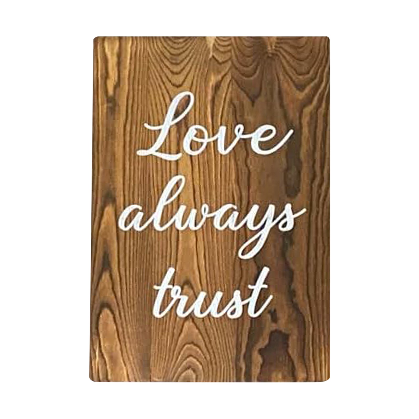 Træskilte til bryllupsgangen bryllupsskilt kærlighed er tålmodig, venligt træskilt til bryllup, vægdekoration til bryllupsdag: Lysegul