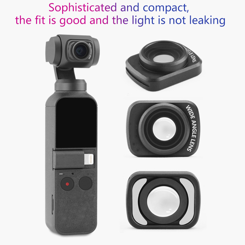 Wide-Angle Lens for DJI Osmo - Magnetic HD Professional Accessory