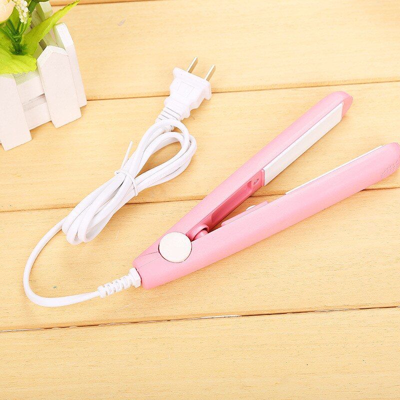 Mini Hair Straightener Ceramic Curling Iron Corrugate Hair Iron Styling Tools Volume Hair Curler