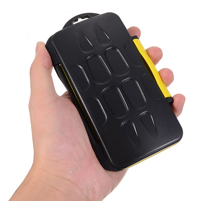 For Micro SD/TF Store Cards Storage Case Holder 12TF12SD Protective Box 15.3X9X2CM Waterproof ABS Shell Pohiks