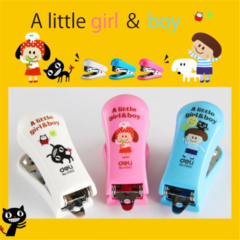 Mini Stapler, portable Stapler Set ， include Stapler staple remover & Standard Staples, 3-in-1 , 12 Sheet Capacity, -LF01-149