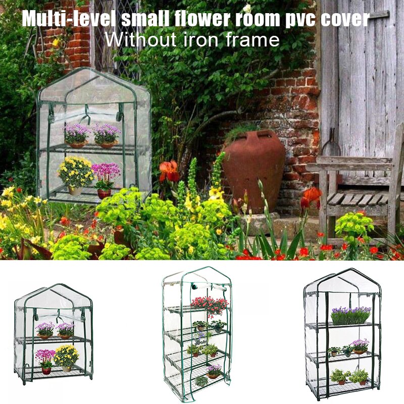 PVC Garden Greenhouse Plant Cover Seedlings Anti-Ultraviolet Flower Room Corrosion Resistant Waterproof Cover NIN668