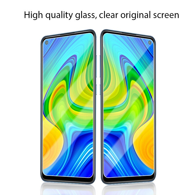 3 pezzi Cover Phone Glass per Redmi K40 8 8A 7 7A 6 Pro 6A proteggi schermo in vetro per Xiaomi Redmi 9 9T 9A 9C vetro protettivo