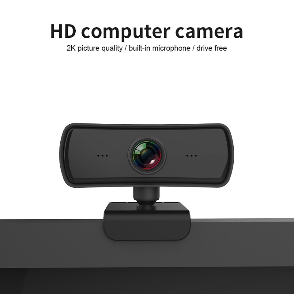 BELKA 2K Webcam 2040*1080P HD PC Web Camera with Microphone Rotatable Cameras for Live Broadcast Video Calling Conference Work