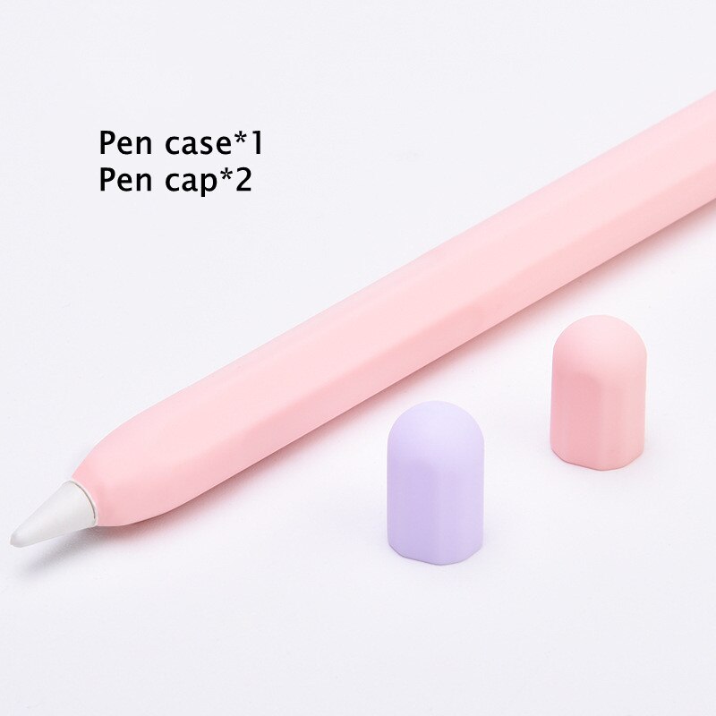 Anti Lost Case for Apple Pencil 1 Case Soft Silicone for IPad Tablet Touch Pen Stylus Protective Sleeve Silicon Pencil Cover: B