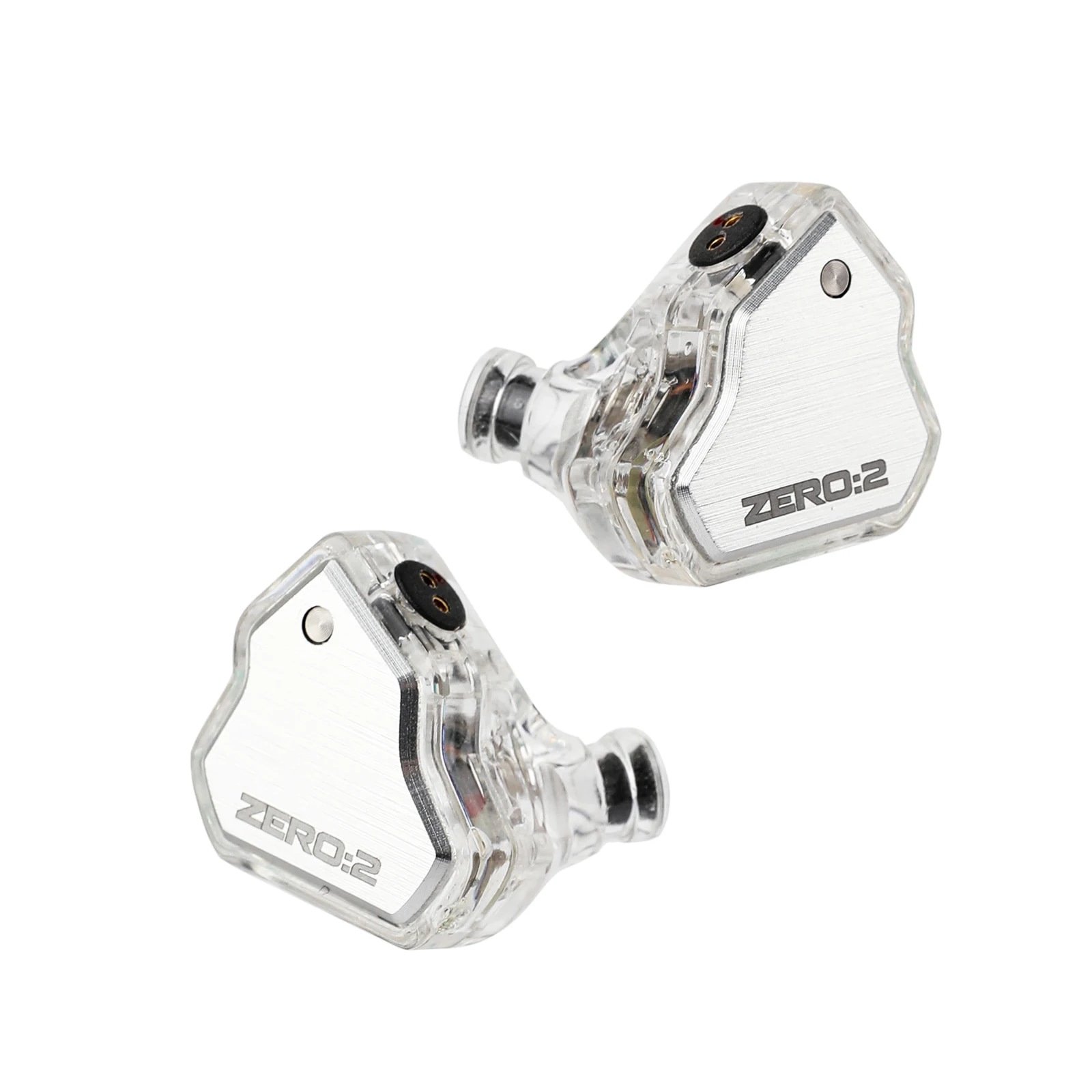 7 Hz X Crinacle Zero 2 Zaktualizowany sterownik dynamiczny 10 mm IEM Przewodowe słuchawki douszne Słuchawki do gier z kablem OFC IEM dla muzyka: WHITE