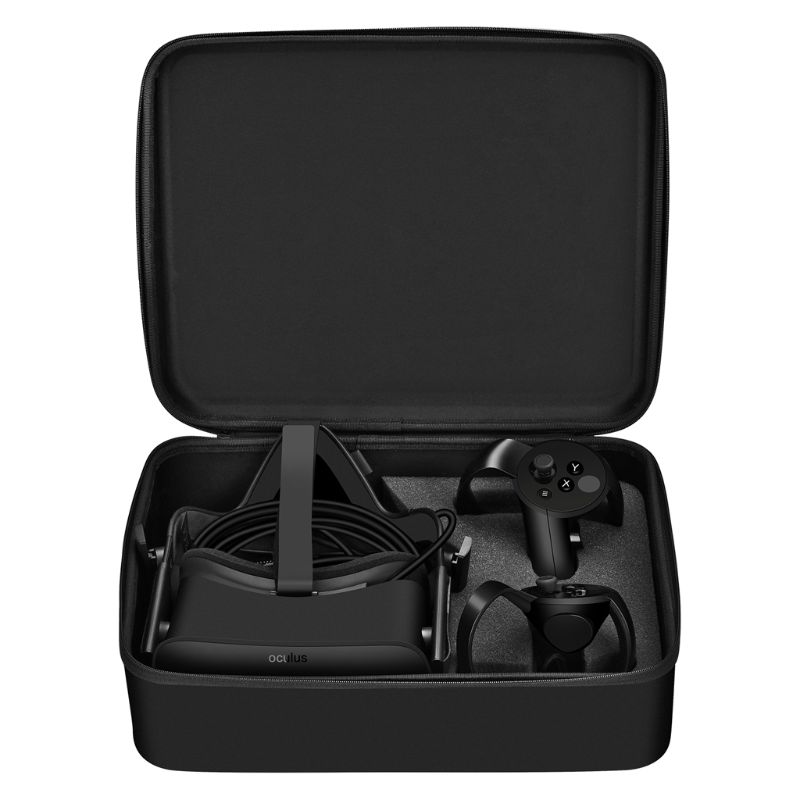 Portátil bolsa de transporte duro caso capa saco para oculus rift cv1 realidade virtual vr óculos e acessório lx9a