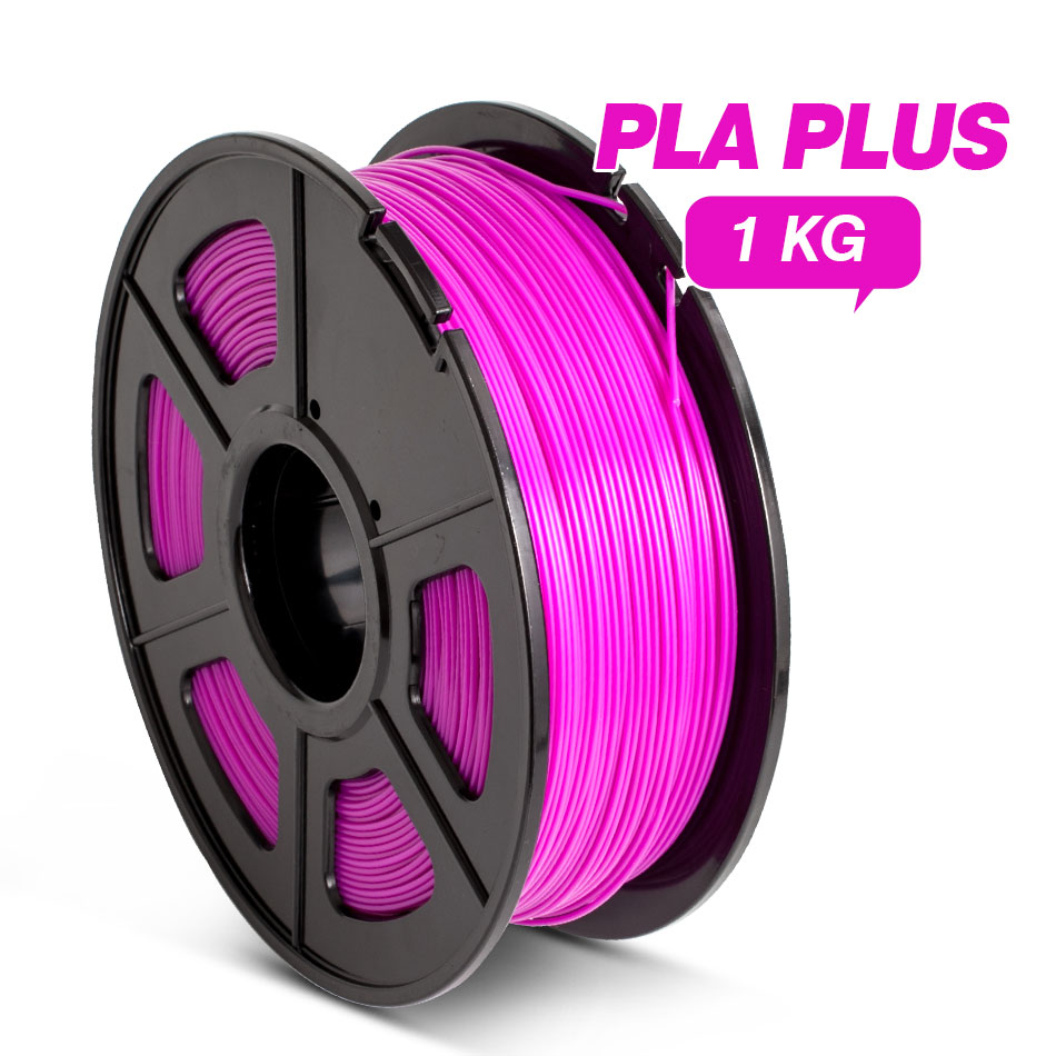 SUNLU PLA PLUS Filament 1.75 mm 1kg High Quantity 3D Printing Filaments For 3d Printer PLA +: PLA PLUS-FUCHSIA