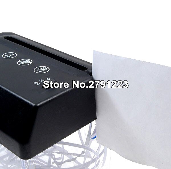 Mini Desktop Strip-cut Paper Shredder USB-charge Portable Paper &amp; Letters Cutter