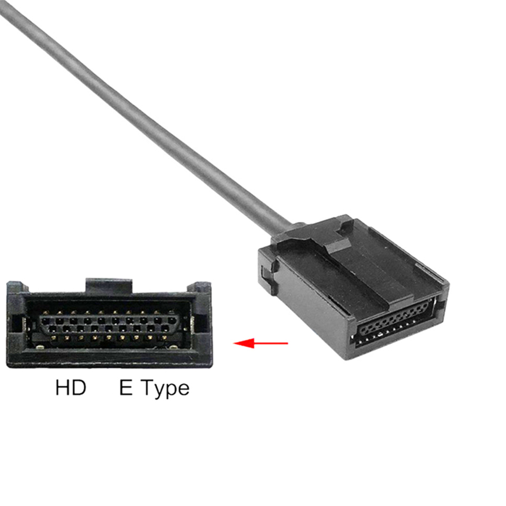 1.5M HDMI-compatible E Type To AM HDMI-compatible Cable HD Video Cable Type E Micro Adapter Cable for Car TV Digital Monitor