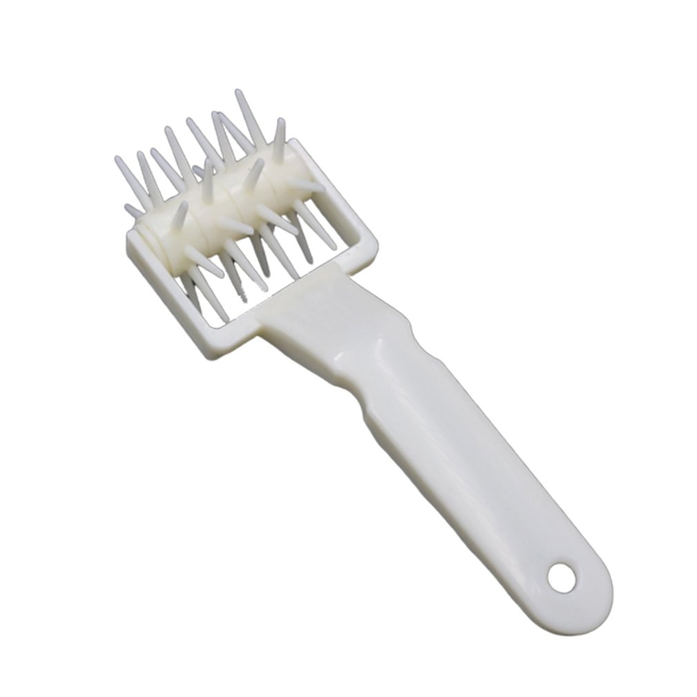 Baking tool pizza rolling pin Pizza Punch Needle wheel Biscuit wheel pin Plastic Healthy Clean Odorless Non-toxic