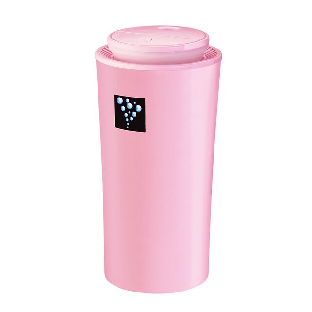 230ML Ultrasonic Humidifier USB Car Humidifier Mist Maker Mini Aroma Essential Oil Diffuser Aromatherapy Home Office: K-H10A-pink