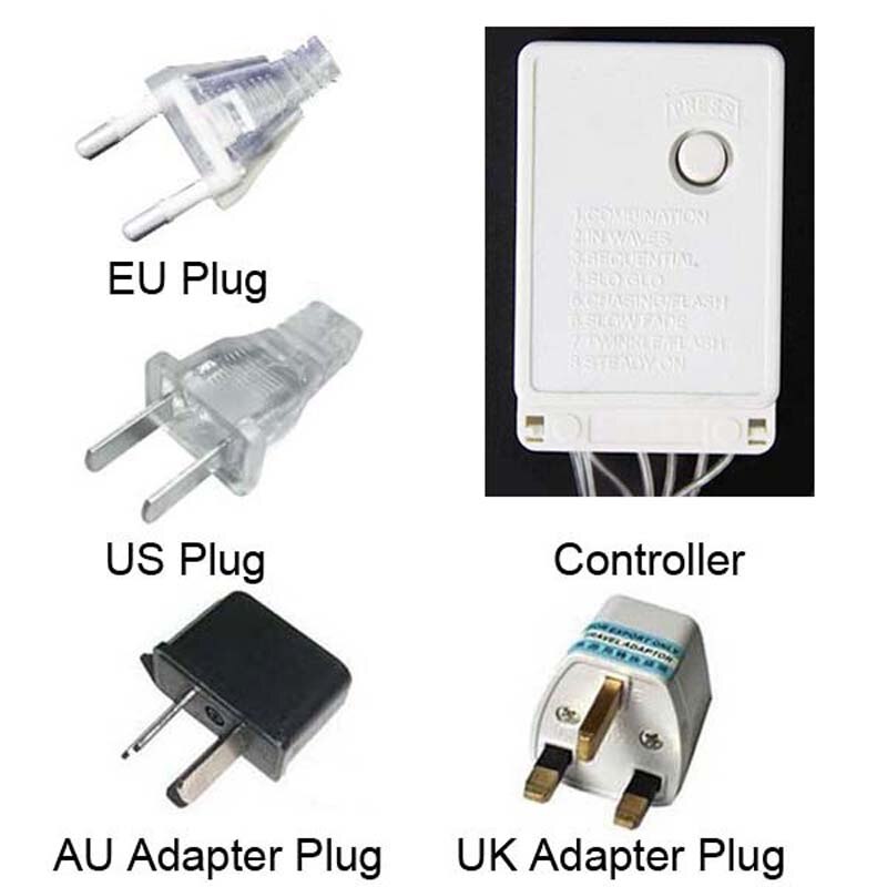 5m 20 Rattan Kugeln LED Schnur Lichter Weihnachten Girlanden Lichter AC Stecker draussen Ferien Schnur Fee Lichter Guirlande gerlyanda