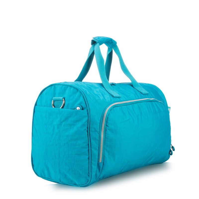 TEGAOTE herren Wasserdichte Reisetasche Große Kapazität Reise Tasche Frauen Nylon Gepäck Reise Duffle Handtaschen unisex: Himmel Blau