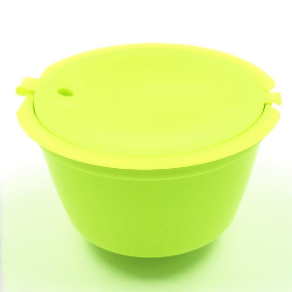 Kapsułki wielokrotnego użytku Dolce Gusto wielokrotnego użytku Nescafe kompatybilny z plastikowym Piccolo Genio Esperta Capsula: green