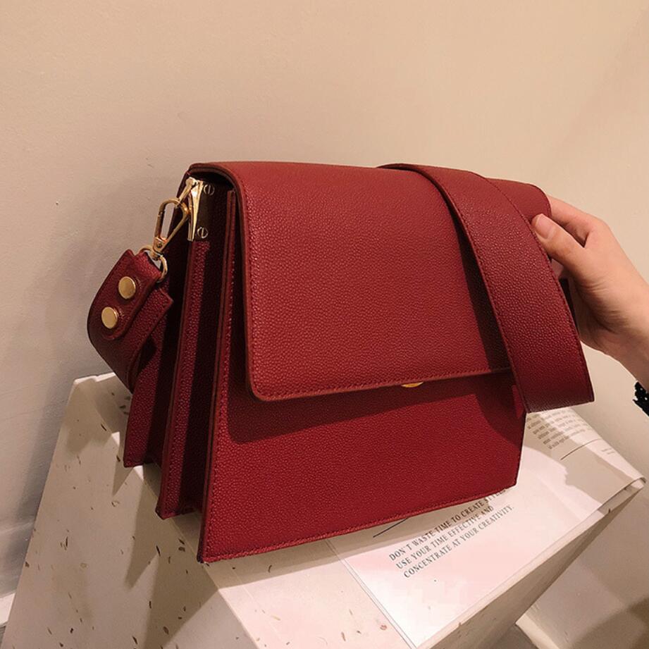 Luxe merk handtas pu leren dames handtas grote capaciteit schouder messenger bags