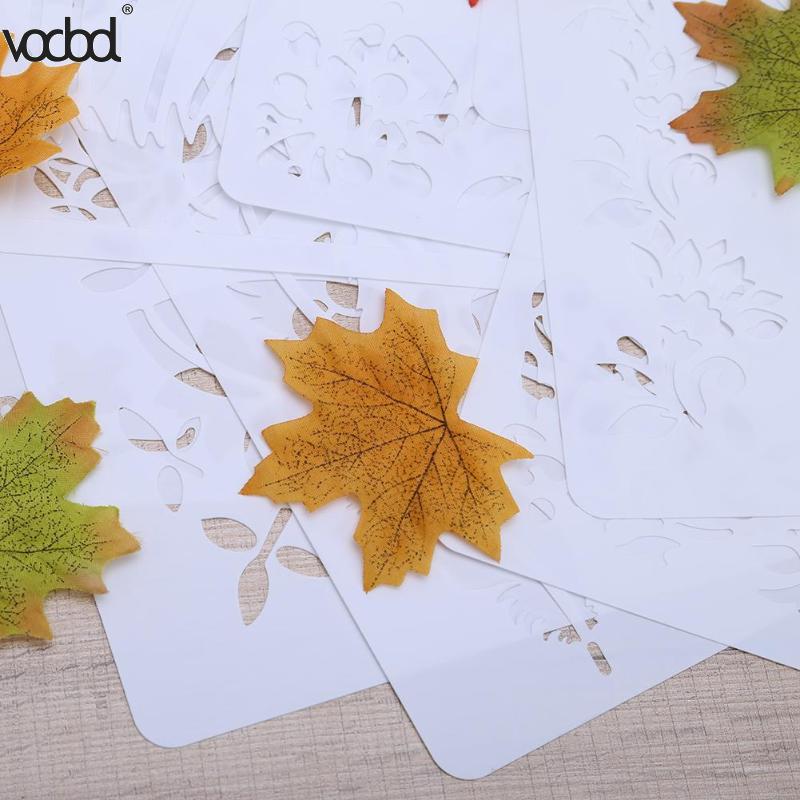 Sztuczne kwiaty DIY nawarstwianie plastikowe szablony linijka szablon ścienny Scrapbooking malowanie dekoracja robić albumu na zdjęcia rękodzieło wytłaczane karty papierowe