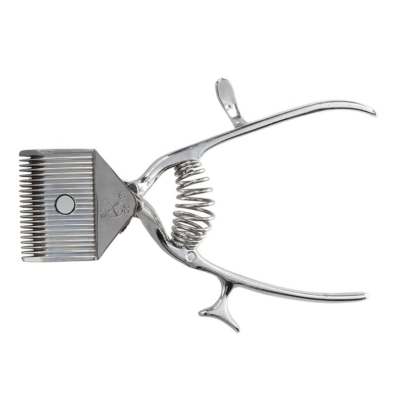 Old Manual Clipper Haircut Hand Push Low Noise Non-Electric Hair Cutter