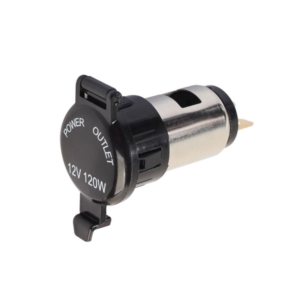 Universal DC 12V/24V Power Motorcycle Boat Car Lighter Socket