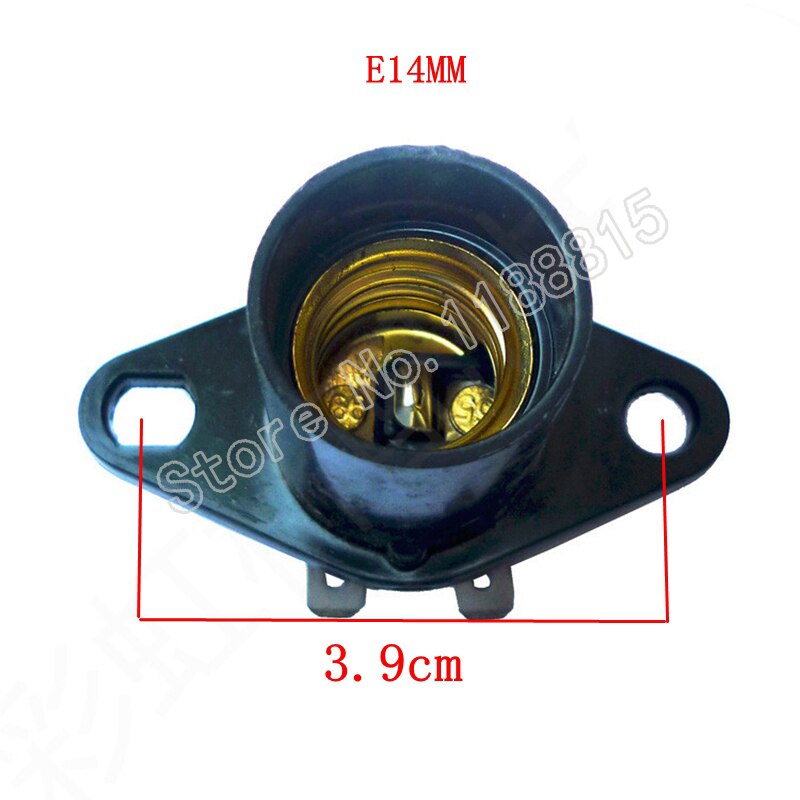 Portalámparas Universal para horno microondas, portalámparas desmontable con tornillo E14 mm, asiento de bombilla para refrigerador