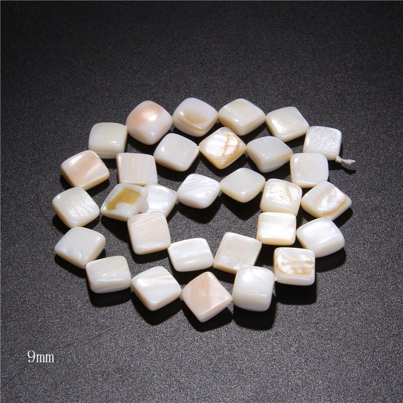 15.5" Natural White Mother Of Shell Irregular Shape Nice Cross Charm DIY Making Women Jewelry Earrings Pendant Pearls Necklace: 13
