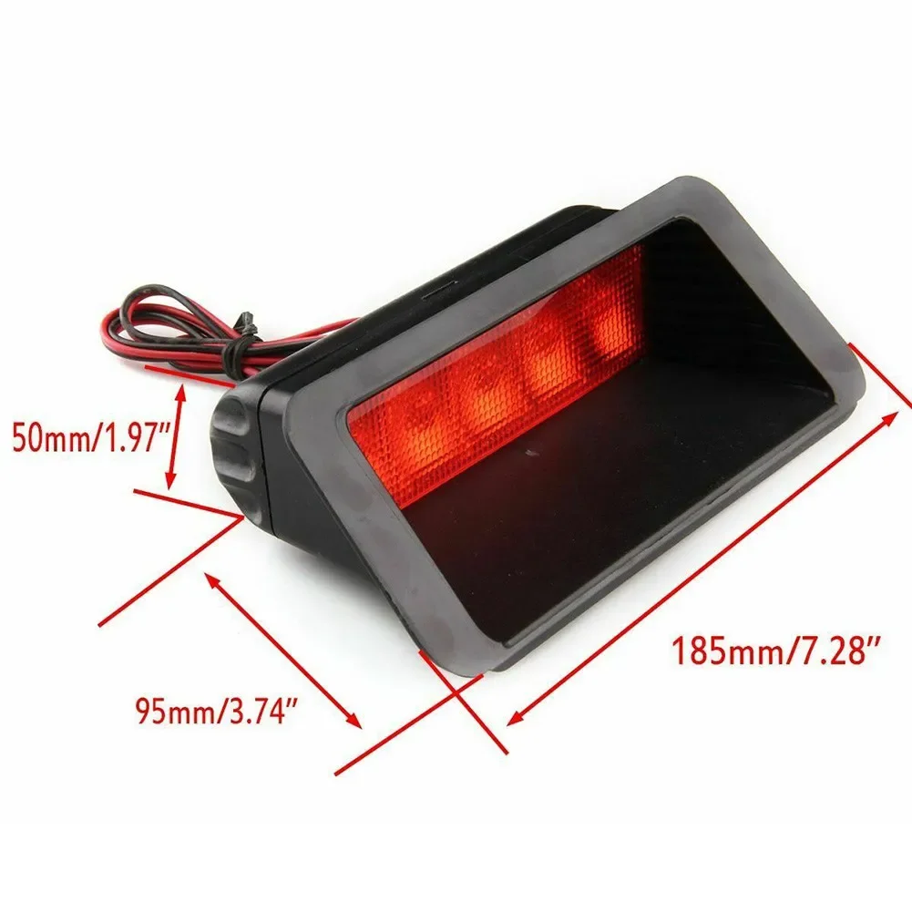 Universal 5LED Brake Lights 12V High Mount Rear Third Tail Stop Signal Lamp Car Auto Accessories DRL Fog Bulb