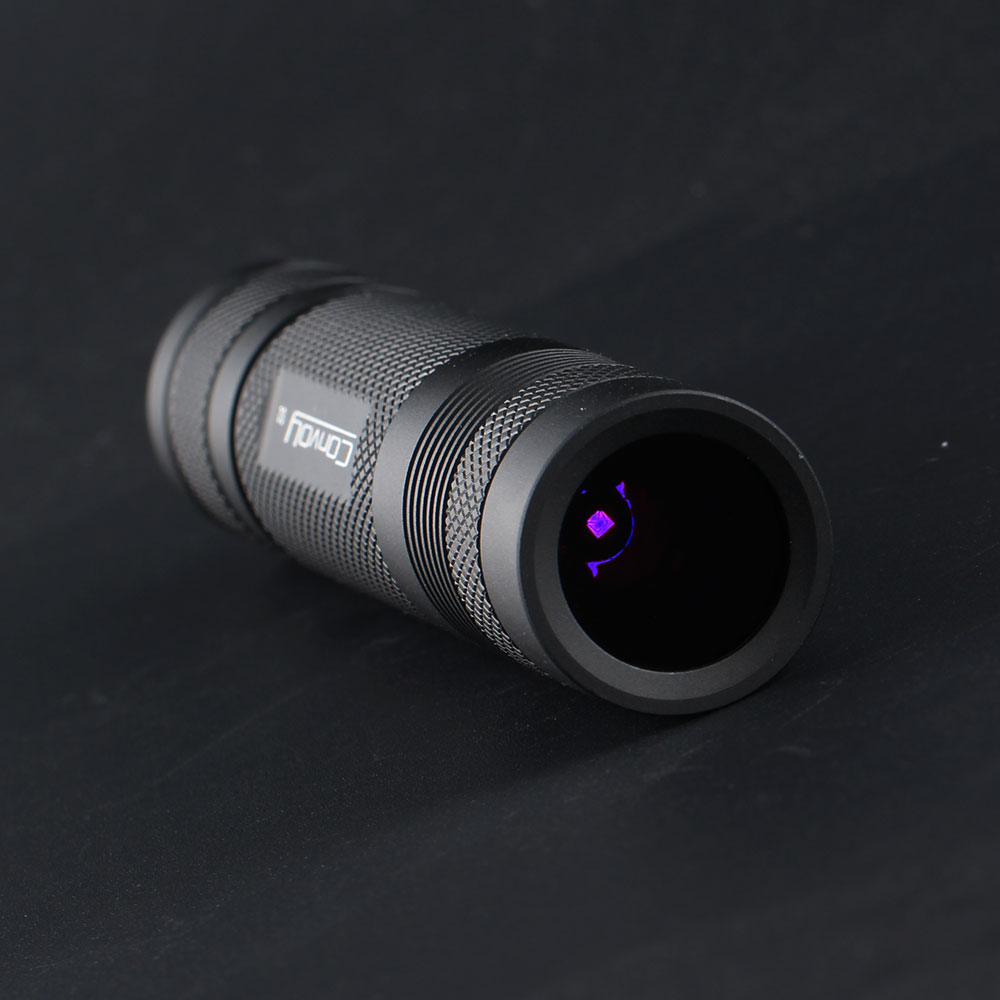 Convoy-minilinterna LED ultravioleta, luz ultravioleta 18650, S2 UV, 365nm, EDC