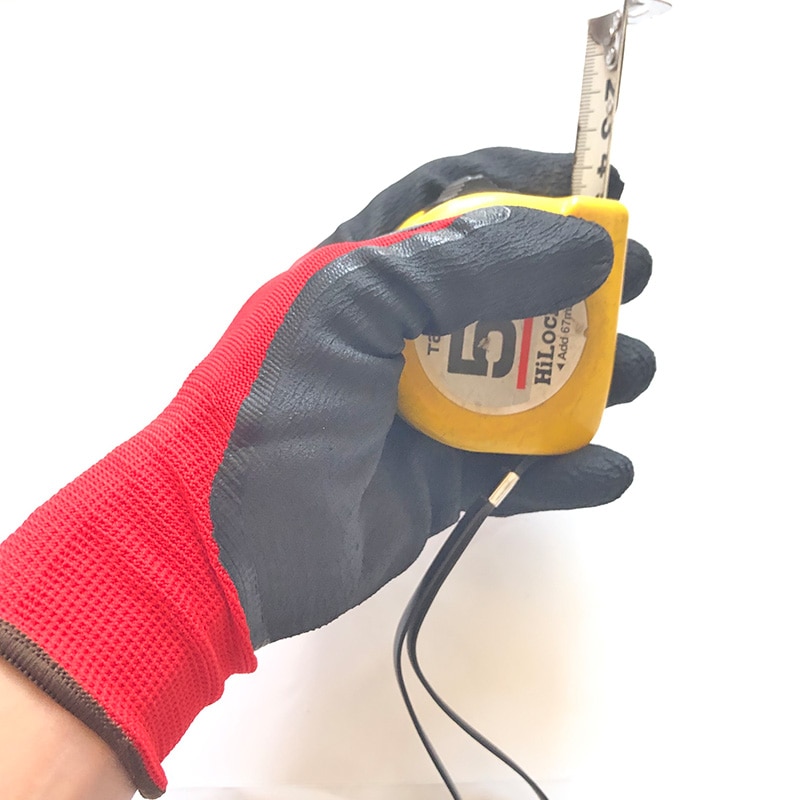 Werkhandschoenen bouw beschermende veiligheidshandschoenen gebreide polyester katoenen handschoenen voor tuinieren