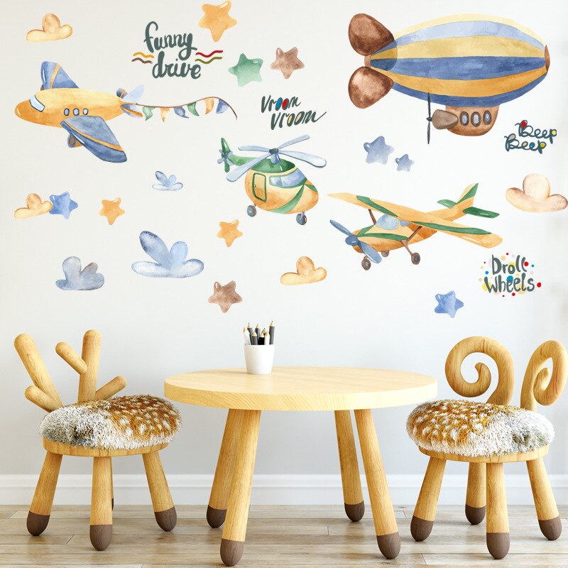 Verwijderbare Cartoon Ruimte Astronaut Muurstickers Voor Kinderkamer Decor Pvc Muurstickers Voor Babykamer Home Decoratie: No.05