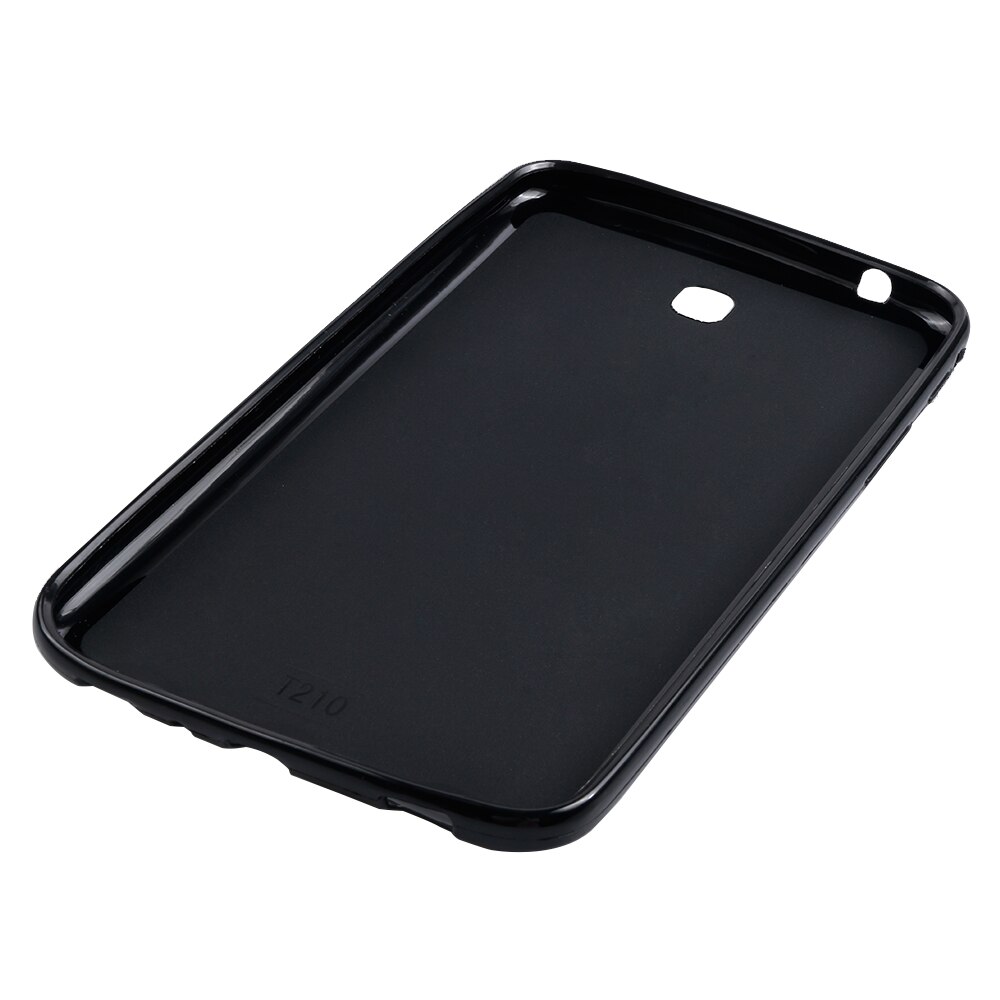 QIJUN tab3-funda trasera de silicona para tableta inteligente, protector a prueba de golpes para Samsung Galaxy Tab 3, de 7,0 pulgadas, SM-T210, T211, T215, P3200