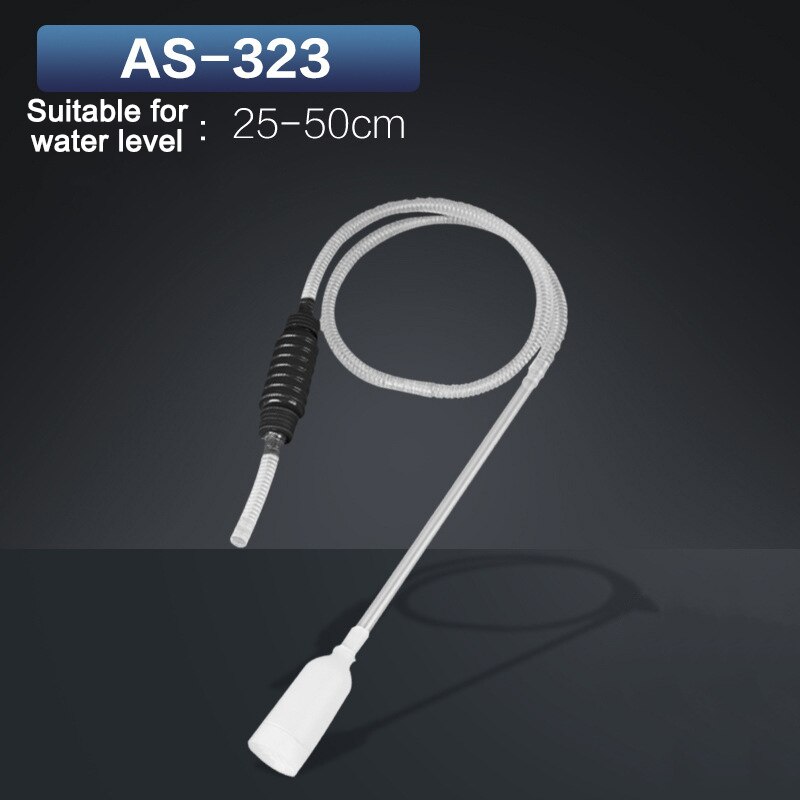 Electric/manual aquarium fish tank bottom sand cleaner Water changer Multifunctional fish tank cleaner Water changer: AS-323