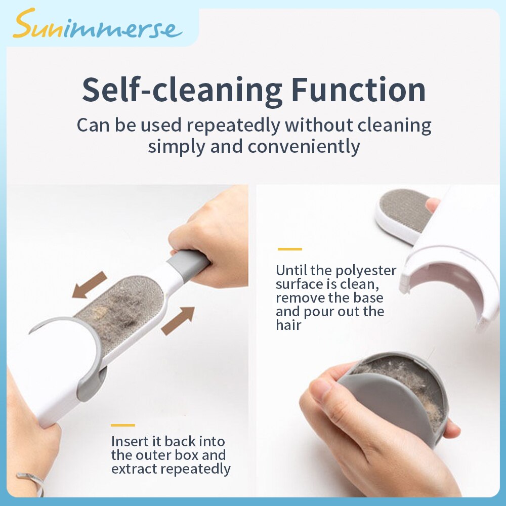 Cleaning Removing Products Electrostatic Hair Removal Pet Brush For Clear Dog Cat Accessories Grooming Tools Carpets Clothing