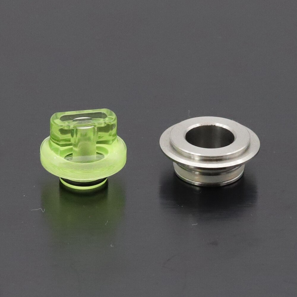 VapSea MTL 510 810 Drip Tip Short Wide MouthPiece DripTip For Atomizer RTA RBA RDA: Green 510 810