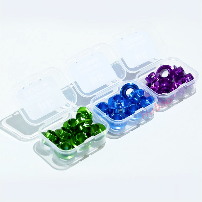 8Pcs Roller Skate Bearing Spacer Sleeve Height 9.97/10/10.05/10.1/10.15/10.2/10.25/10.3/10.35/10.4/10.45/10.5mm Inline Skate