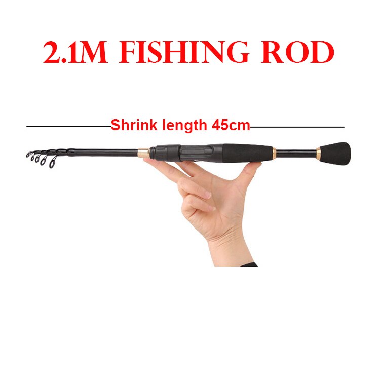 Rod and Reel Set Rod Combo Double Spool Fishing Reel Gear Ratio High Speed Spinning Reel Casting reel Carp For Saltwater: Only Fishing Rod