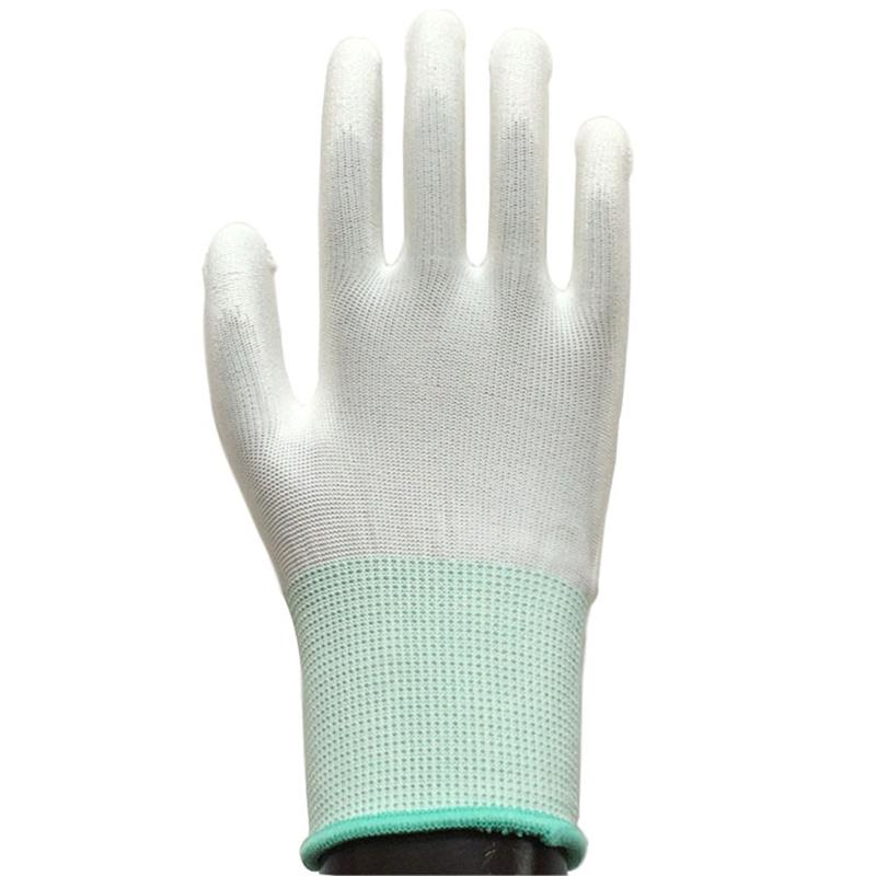BESTOYARD 6 Pairs Water Resistance Gardening Gloves Soft Latex Foam Covering and Great Grip Gloves for Home Garden Equipment