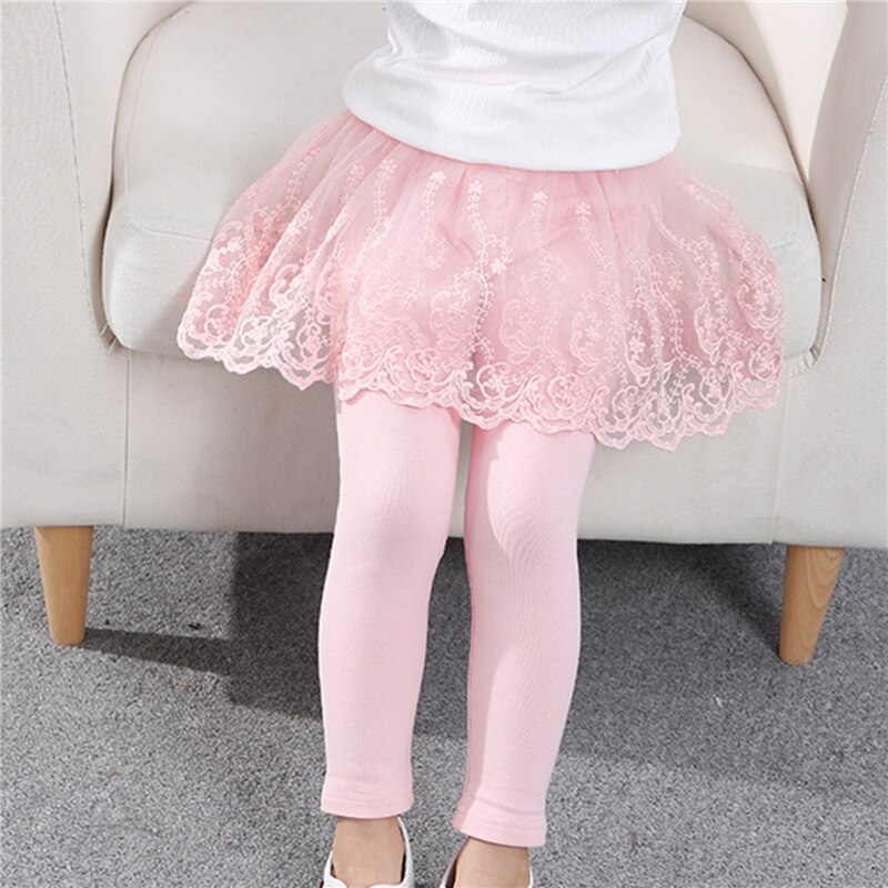 Leggings para niñas pequeñas, ropa de otoño, pantalones Culottes, Ballet, cómodos, Color sólido, dulce, 2022