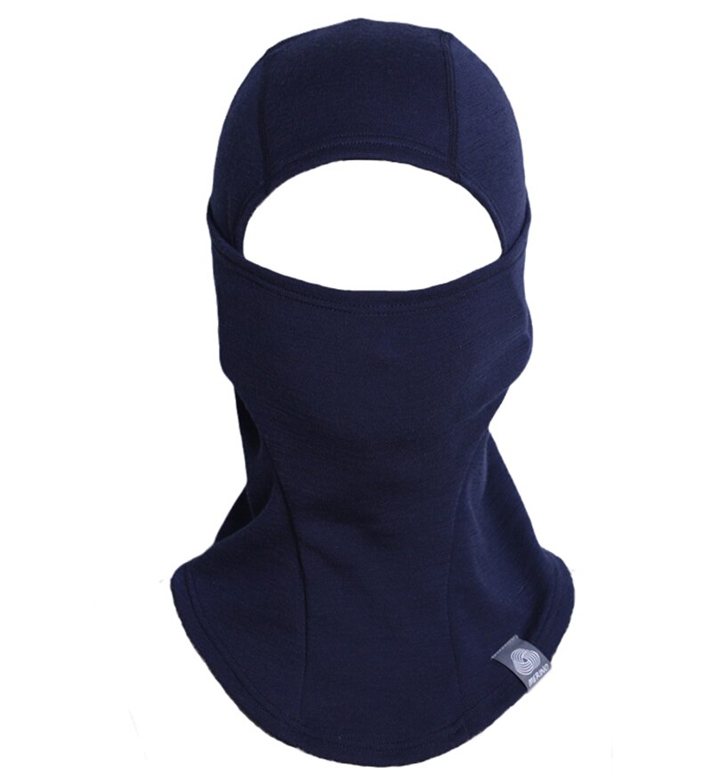 100% Merino Wool Balaclava With Ears Men Women Ski Mask 300G Merino Wool Midweight Motorcycle Riding Thermal Face Mask