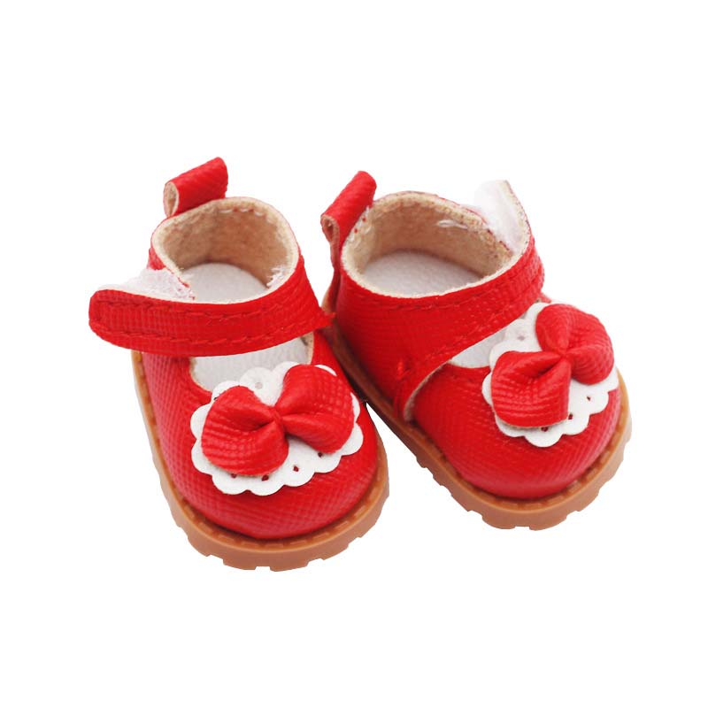 Labubu Puppen Prinzessin Schuhe Stile DIY für Labubu Puppe Leder Lederschuhe Puppen Zubehör Kleidung: Licht Grün