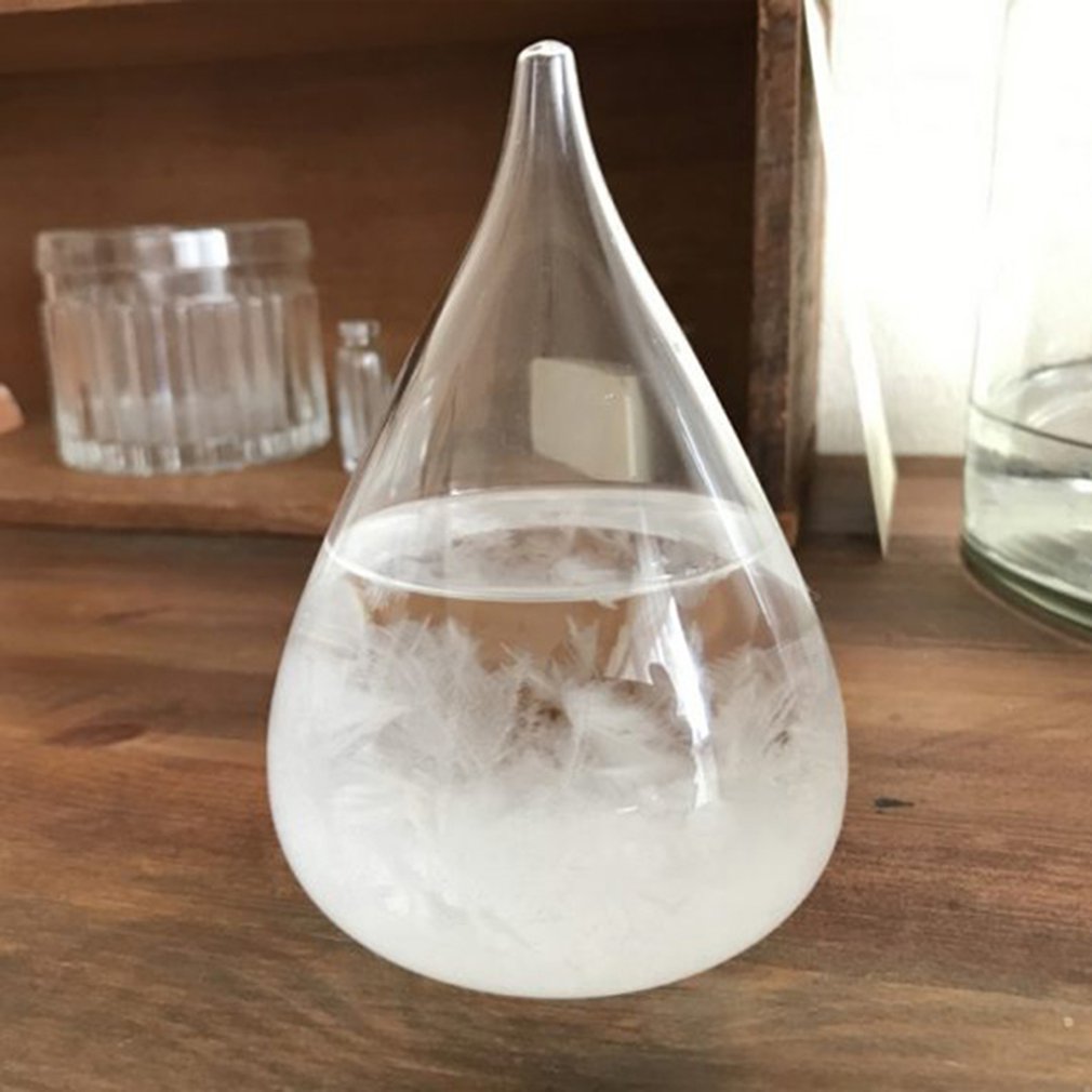 Geïnspireerd Glazen Weer Storm Forecast Fles Barom