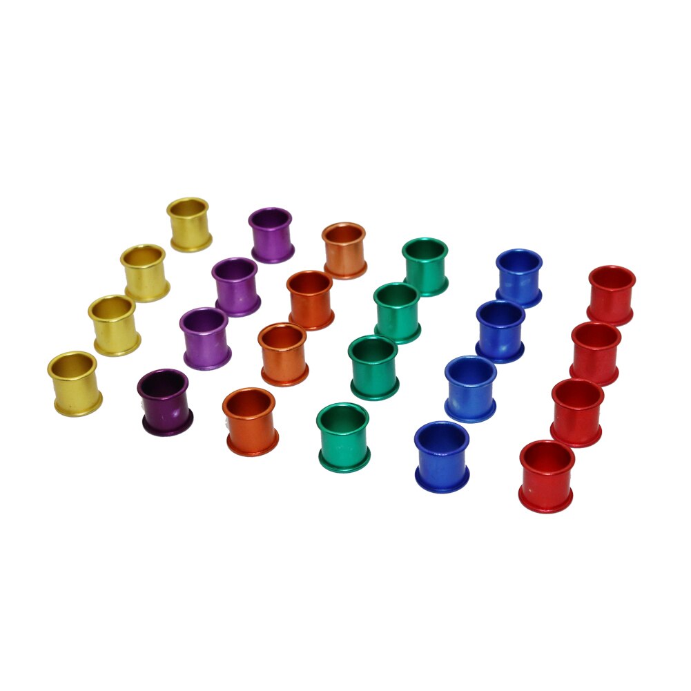 8X9.5Mm Vogel Ring Identificatie Vliegduiven Kleur Ring Vogel Gereedschap Aluminium Duif Voetring Vogel Gereedschap Duif levert