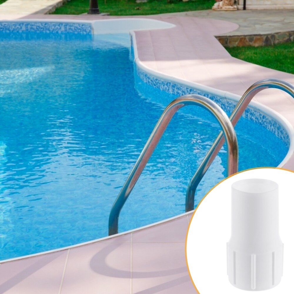 2 Pcs Zwembad Aftappen Slang Manchet Zwembad Schroefdraad Slang End Zwembad Supply