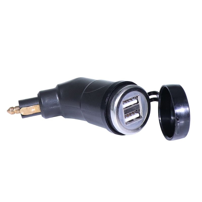 Waterdichte 12V Motor Hella Din Plug Dual Usb Oplader Voor-Bmw R1200GS R1200RT -Triumph Ducati En Meer motorfiets